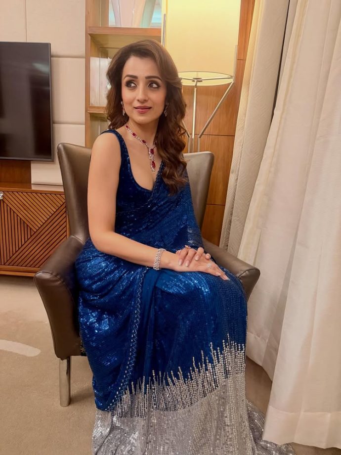 Trisha Krishnan, Sreeleela, Malavika Mohanan, and Raashii Khanna Set Designer Saree Goals With Their Latest Looks 992722