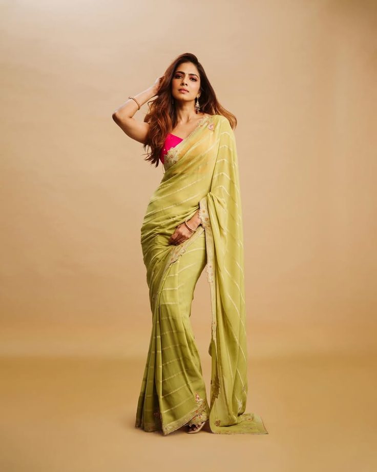 Trisha Krishnan, Sreeleela, Malavika Mohanan, and Raashii Khanna Set Designer Saree Goals With Their Latest Looks 992716