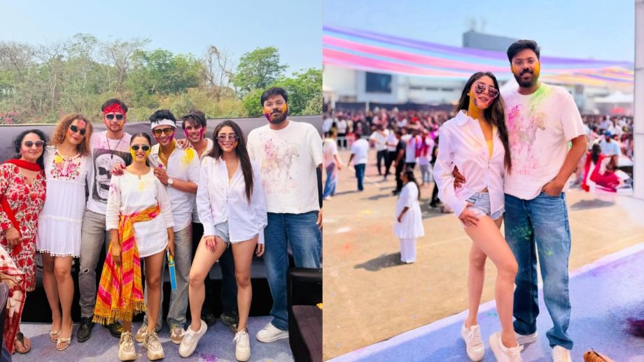 TV Celebs Holi 2026 Celebration Ft. Ashnoor Kaur, Avneet Kaur And Adrija Roy 989522