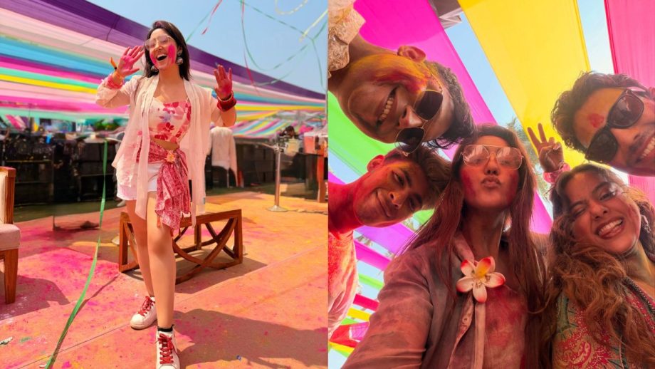 TV Celebs Holi 2026 Celebration Ft. Ashnoor Kaur, Avneet Kaur And Adrija Roy 989508