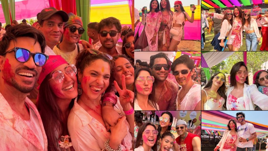 TV Celebs Holi 2026 Celebration Ft. Ashnoor Kaur, Avneet Kaur And Adrija Roy 989509
