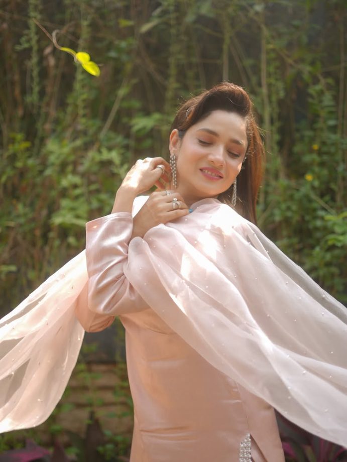 Ankita Lokhande keeps it soft and graceful in a dreamy pastel ethnic look 994715