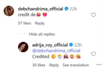 Anupamaa Actress Adrija Roy Oozes Oomph In Blue Bikini And Sarong; BFF Debchandrima Reacts 995194