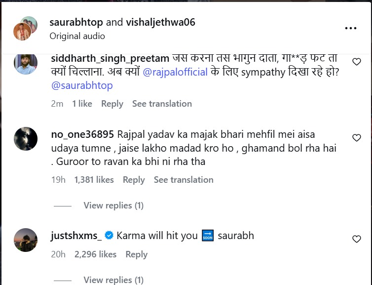 Fans Demand Public Apology From Saurabh Dwivedi For Insulting Rajpal Yadav: 