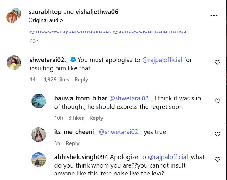 Fans Demand Public Apology From Saurabh Dwivedi For Insulting Rajpal Yadav: 