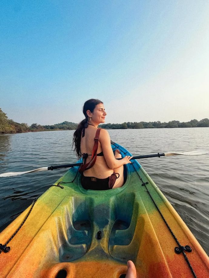 Fatima Sana Shaikh Soaks Up Beach Vibes in a Maroon Bikini Getaway 995775