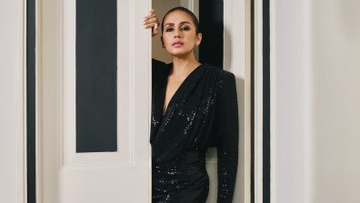 Huma Qureshi Nails a Classic Glam Look in a Black Gown