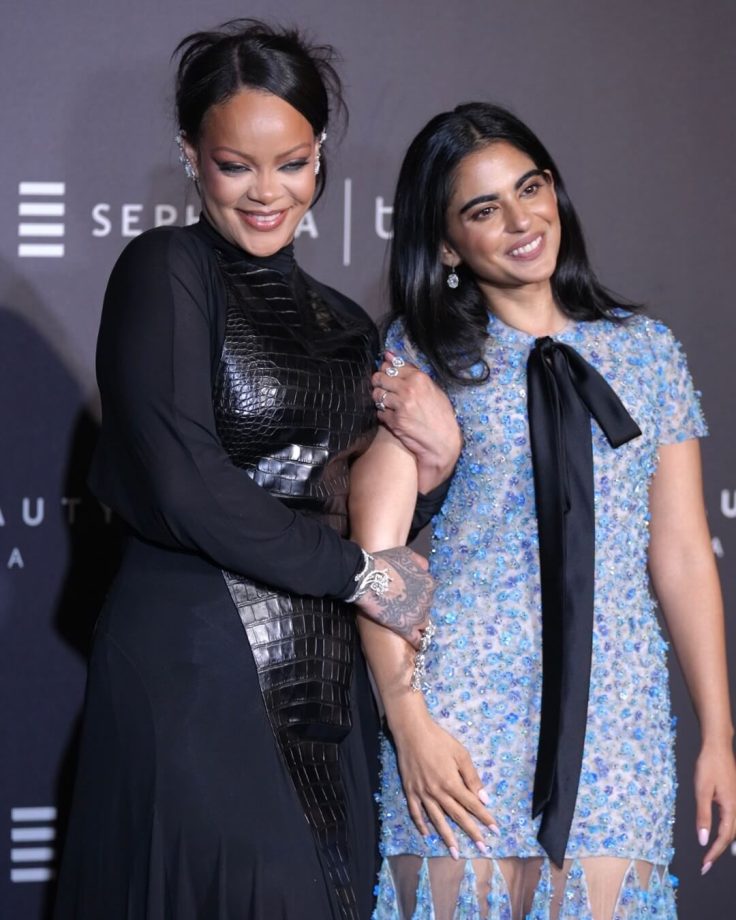 Isha Ambani and Rihanna Lead Glam Night at Fenty Beauty Mumbai Launch 995452