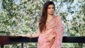 Krithi Shetty Brings Breezy ‘Hawa Hawa’ Mood to Life in a Sheer Pink Saree