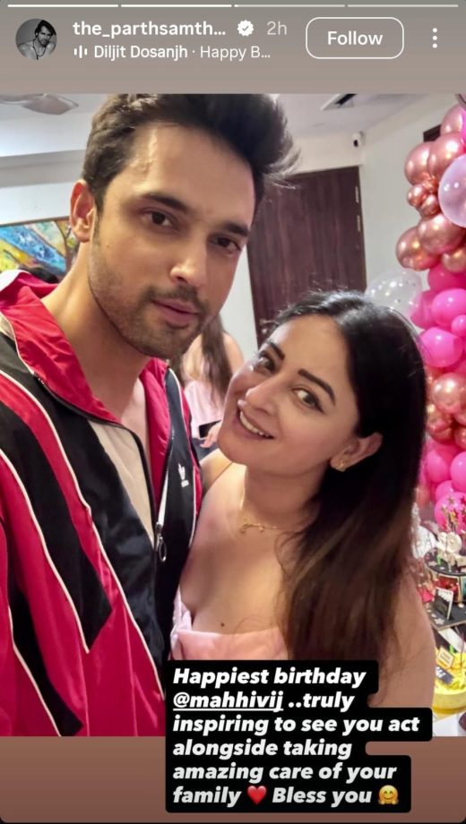 Mahhi Vij Turns 44 In Style, Seher Hone Ko Hai Co-stars Parth Samthaan & Rishita Kothari Pen Sweet Notes 993051
