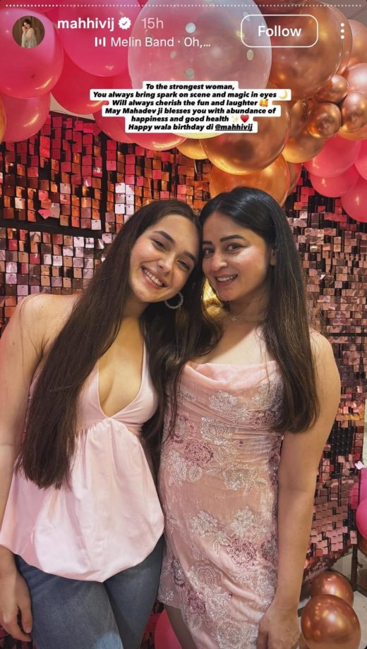 Mahhi Vij Turns 44 In Style, Seher Hone Ko Hai Co-stars Parth Samthaan & Rishita Kothari Pen Sweet Notes 993052
