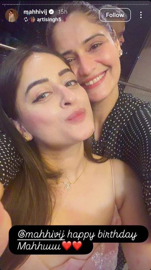 Mahhi Vij Turns 44 In Style, Seher Hone Ko Hai Co-stars Parth Samthaan & Rishita Kothari Pen Sweet Notes 993053