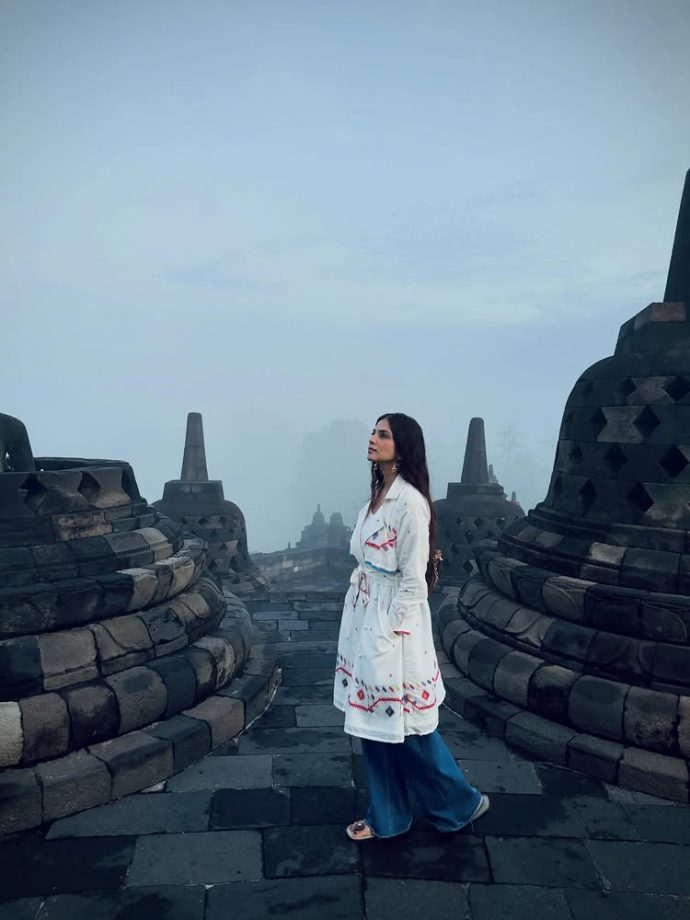 Malavika Mohanan finds calm and magic at Borobudur temple during sunrise visit 995914