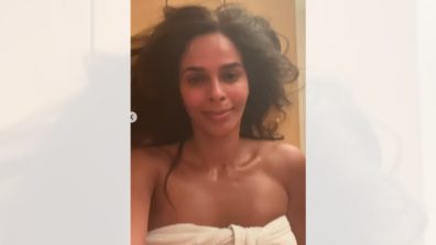 Mallika Sherawat embraces wellness in detox mode, shares cozy sauna moments in a bathrobe