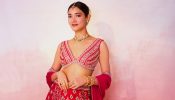 Medha Shankar Keeps It Bright and Festive in Red Lehenga