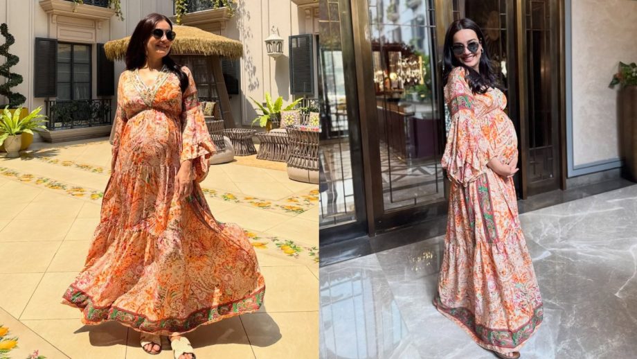 Mom-to-be Surbhi Jyoti Brings In Summer Charm In A Flowy Printed Dress, Flaunts Baby Bump 994818