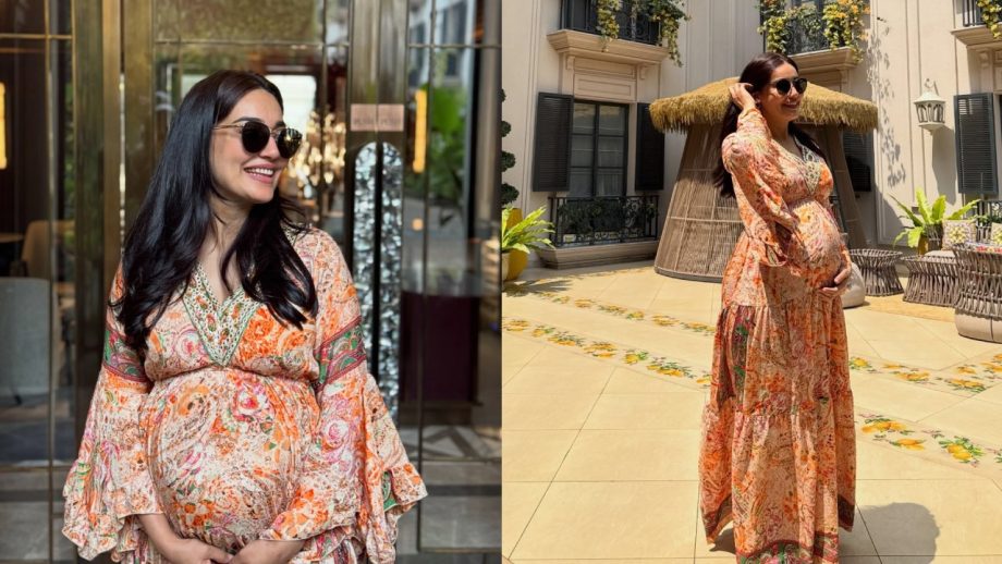 Mom-to-be Surbhi Jyoti Brings In Summer Charm In A Flowy Printed Dress, Flaunts Baby Bump 994819
