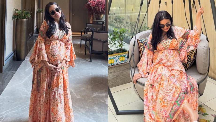 Mom-to-be Surbhi Jyoti Brings In Summer Charm In A Flowy Printed Dress, Flaunts Baby Bump 994820