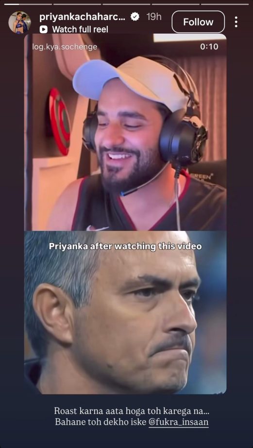 Naagin 7 Actress Priyanka Chahar Choudhary's Playful Jab At Abhishek Malhan: