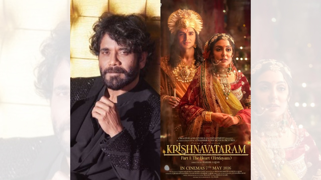 Nagarjuna Akkineni showers praise on Krishnavataram’s grand trailer, lauds Sushmitha Bhat who plays Radha in the epic saga 995745