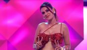 Nia Sharma Goes Bold in a Red Statement Outfit