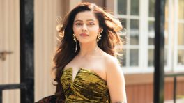 Rubina Dilaik Commands Attention In A Sculpted Velvet Gown