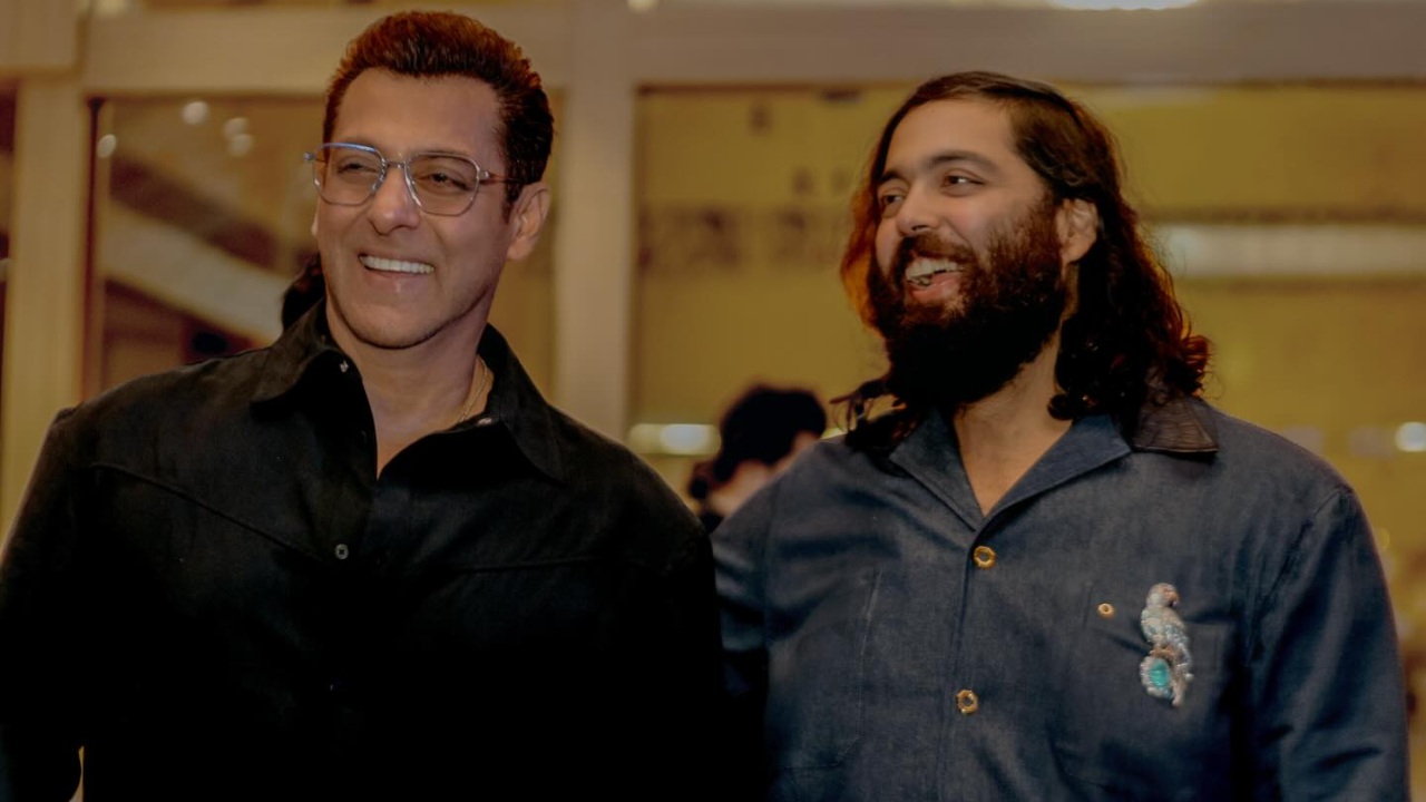 Salman Khan Writes A Sweet Note For Anant Ambani On His Birthday, Climbs On His Back In Adorable Pic 994001