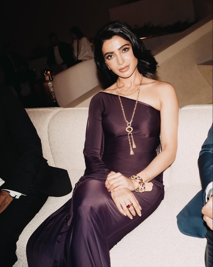 Samantha Ruth Prabhu Owns the Night in a Sleek One-Shoulder Gown 994231