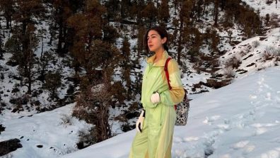 Sara Ali Khan Enjoys Snow, Hills, and Simple Moments in Mountain Getaway
