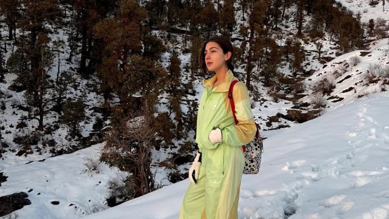 Sara Ali Khan Enjoys Snow, Hills, and Simple Moments in Mountain Getaway 994594