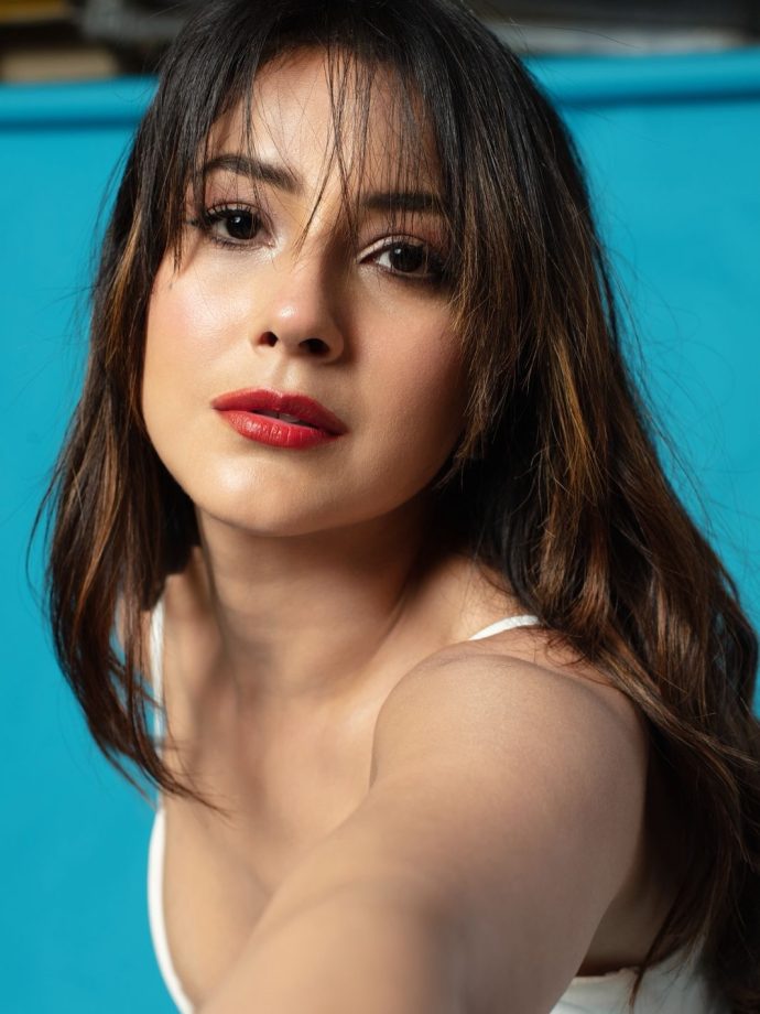 Shehnaaz Kaur Gill Turns Heads In A Stunning White Gown With Bold Glam Touch 993664