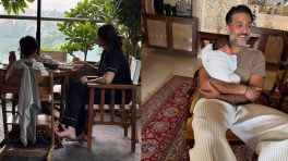 Sonam Kapoor shares a soft family moment with Anand Ahuja and their “three”