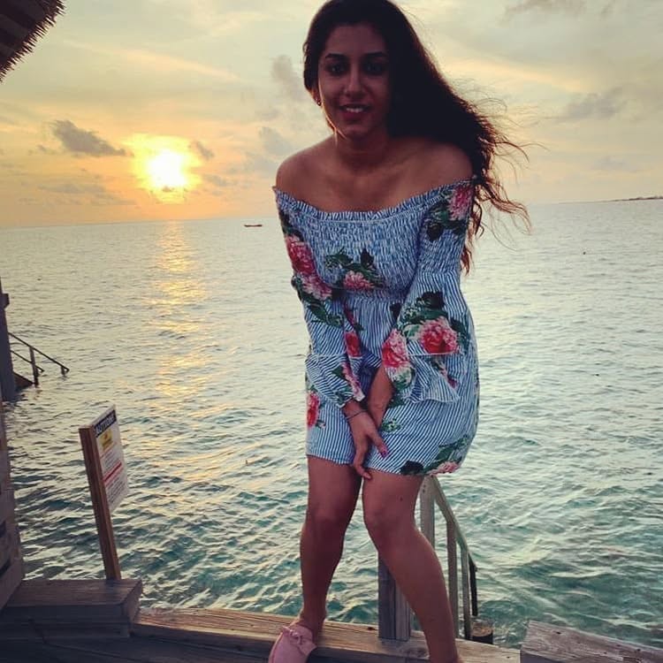 Vishnu Priya Owns Beach Fashion with Crochet Bikinis and Floral Mini Dresses 994379