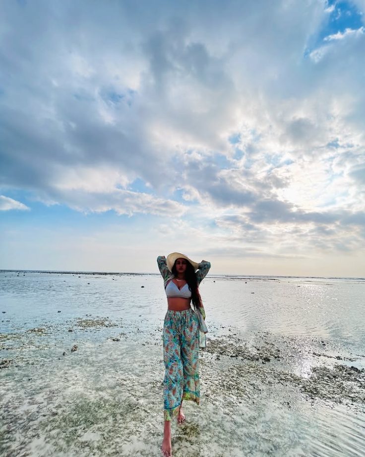 Vishnu Priya Owns Beach Fashion with Crochet Bikinis and Floral Mini Dresses 994375