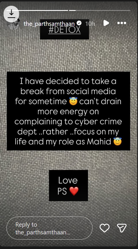 Who Is Targeting Parth Samthaan? Seher Hone Ko Hai Star Takes Social Media Break After Personal Attacks 995054