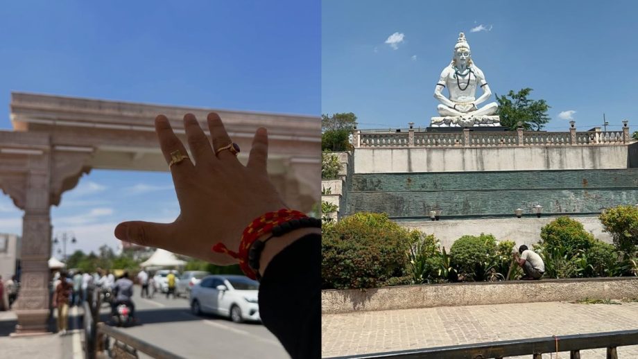 YRKKH's Rahul Sharma Seeks Blessings At