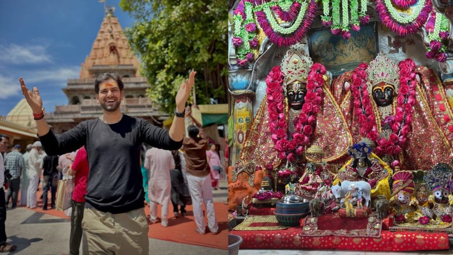 YRKKH's Rahul Sharma Seeks Blessings At