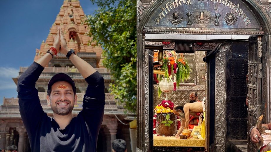 YRKKH's Rahul Sharma Seeks Blessings At