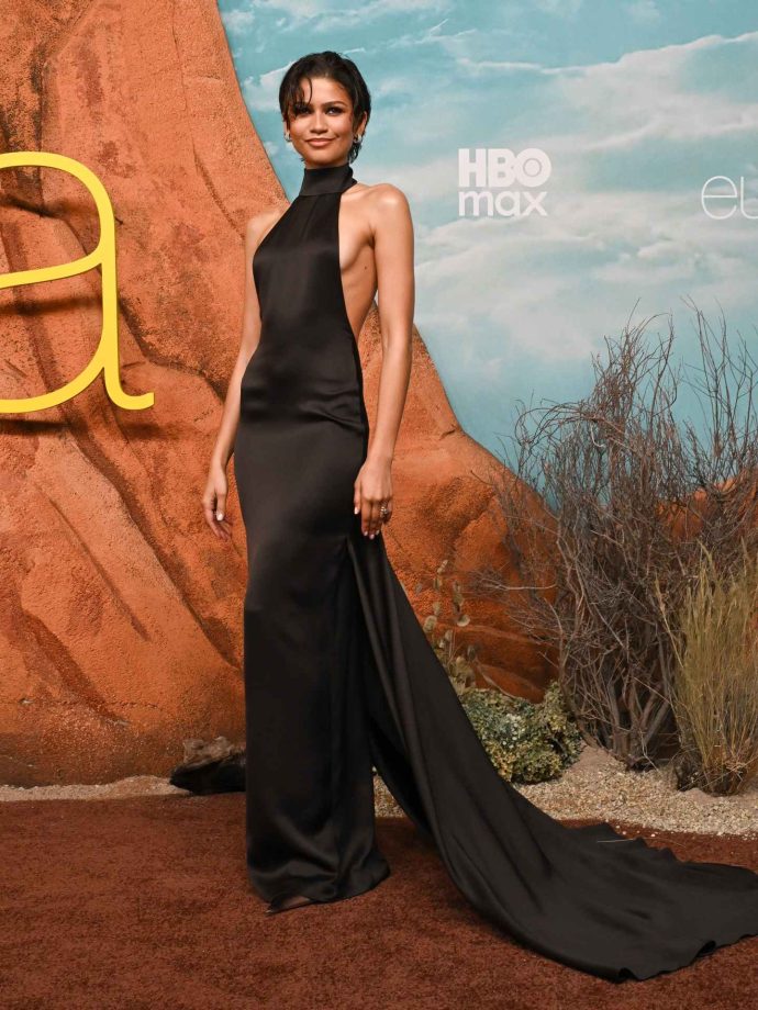 Zendaya Steals The Spotlight At Euphoria Season 3 Premiere, Walks In Daring Backless Trail Gown 993790