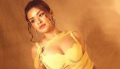 Avneet Kaur shines in a yellow draped gown that blends softness with statement style