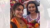 Bigg Boss 18 Besties Shrutika Arjun And Chahat Pandey Reunite, Vibe Together Visiting Siddhivinayak Temple