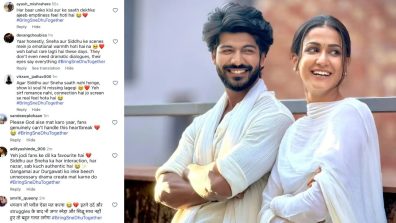 #BringSneDhuTogether: Ganga Mai Ki Betiyan Fans Launch Massive Online Trend Against Siddhu-Sneha Separation