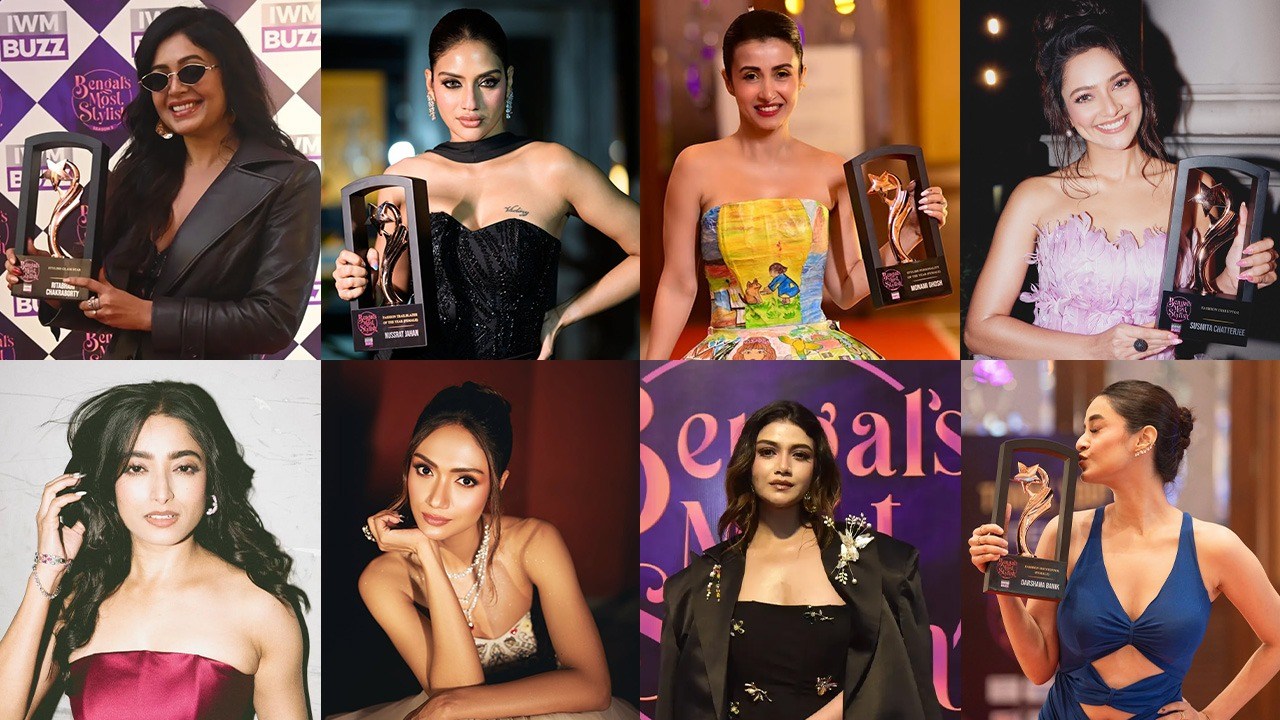 Dazzling Divas Own The Red Carpet at TRENDS Presents IWMBuzz.com’s Bengal’s Most Stylish Awards – Season 3 997136