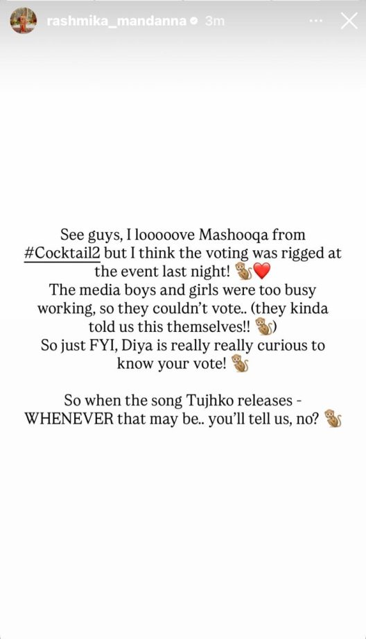 Did Mashooqa Really Deserve The Win? Rashmika Mandanna Tags Cocktail 2 Event “Rigged” 997854