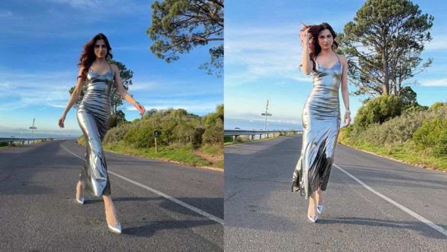 Farrhana Bhatt Turns Heads In Metallic Slip Dress As She Says “Hello Cape Town” 998185