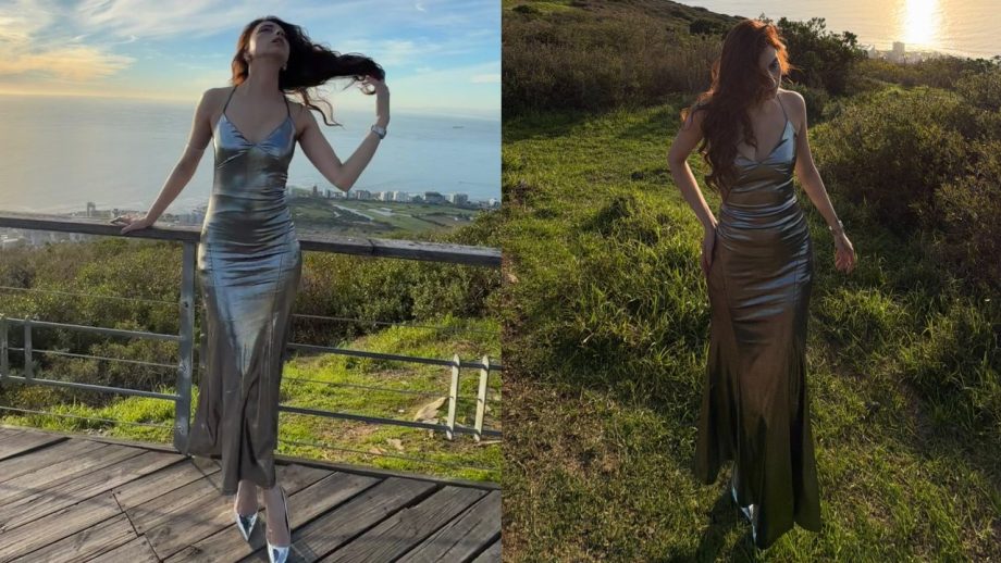Farrhana Bhatt Turns Heads In Metallic Slip Dress As She Says “Hello Cape Town” 998186