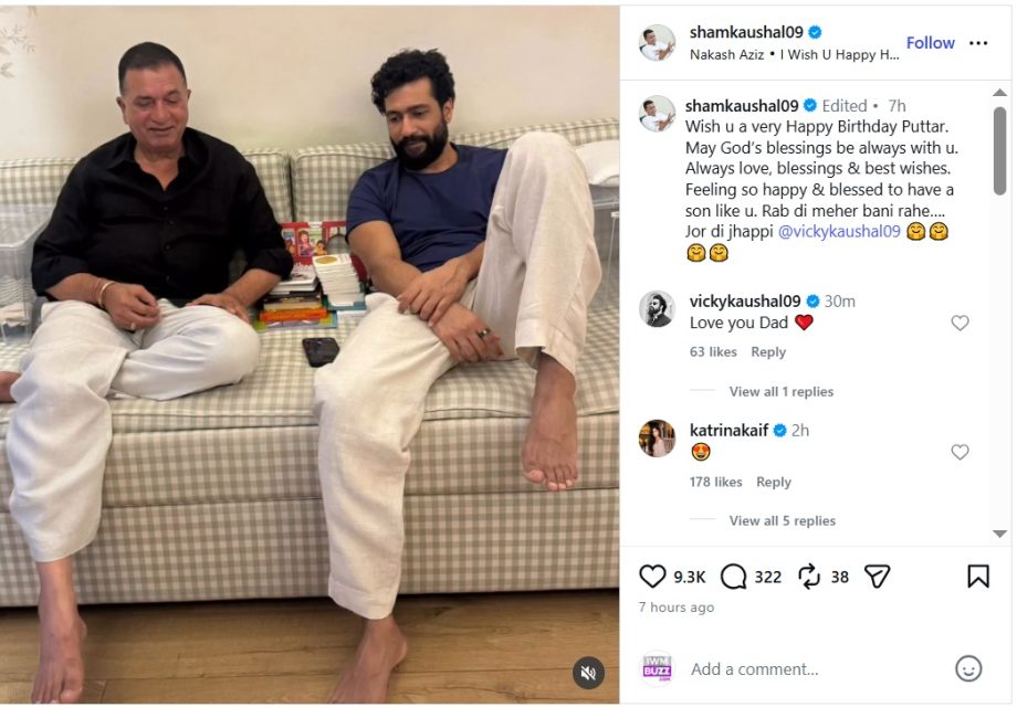 Father Sham Kaushal’s Warm Birthday Wish for Son Vicky Kaushal as He Turns 38 997393