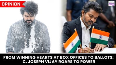 From Winning Hearts At Box Offices To Ballots: C. Joseph Vijay Roars To Power