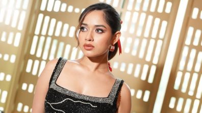 Jannat Zubair Turns Up The Glam In Bold Black Mini Dress