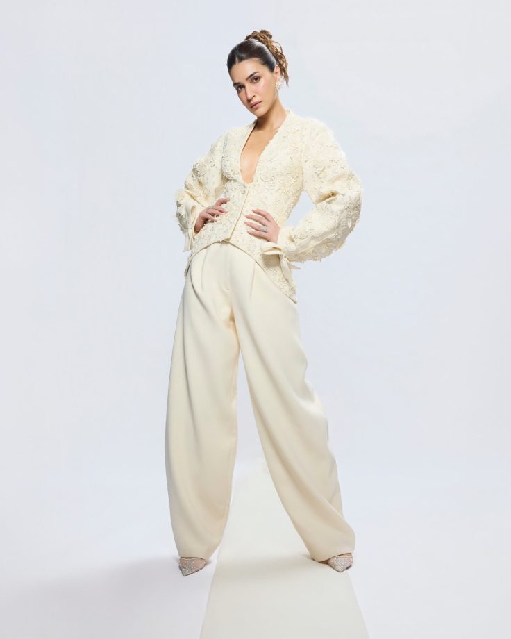 Kriti Sanon Channels Modern Power Dressing in a Refined Ivory Ensemble 998160